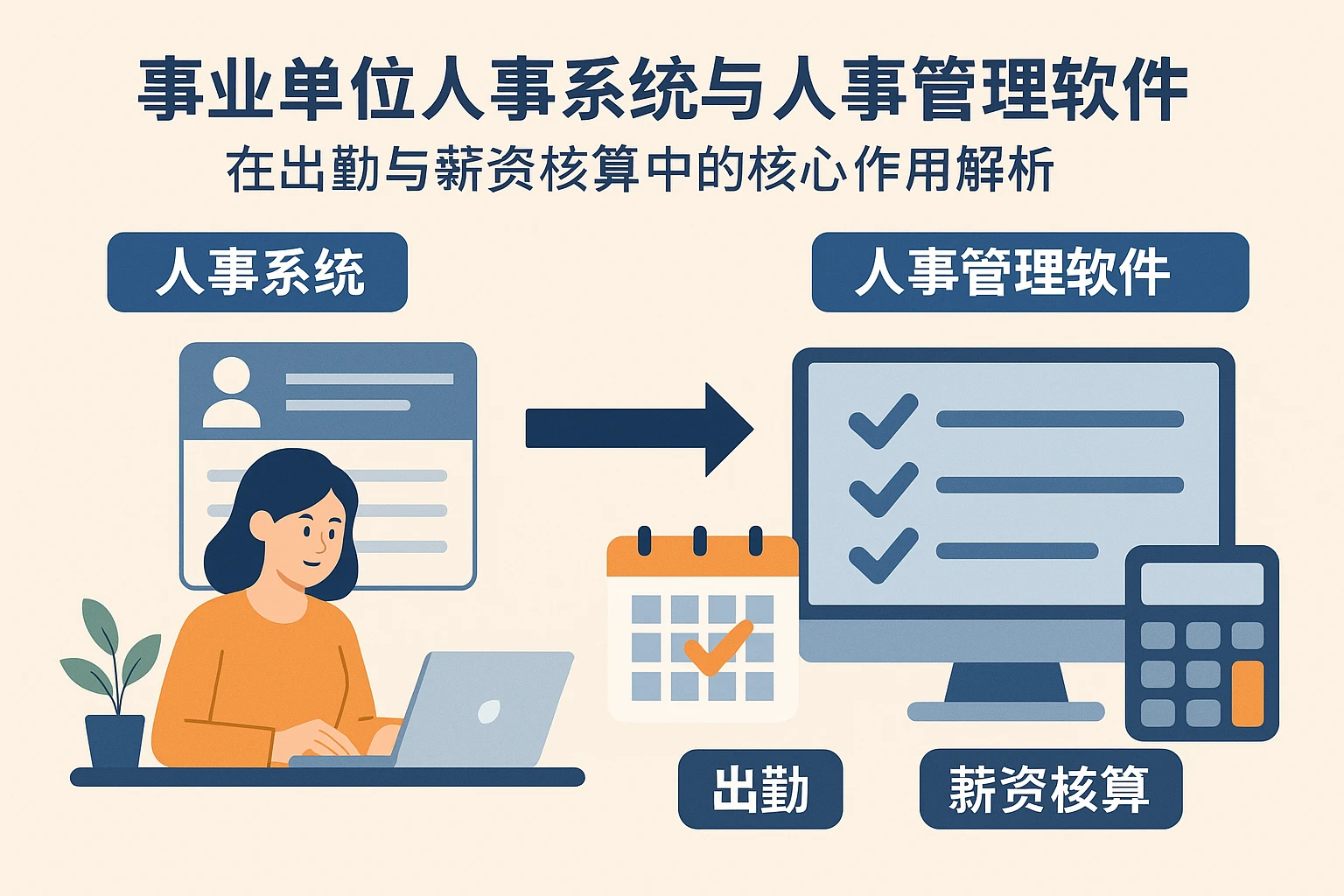 事业单位人事系统与人事管理软件在出勤与薪资核算中的核心作用解析