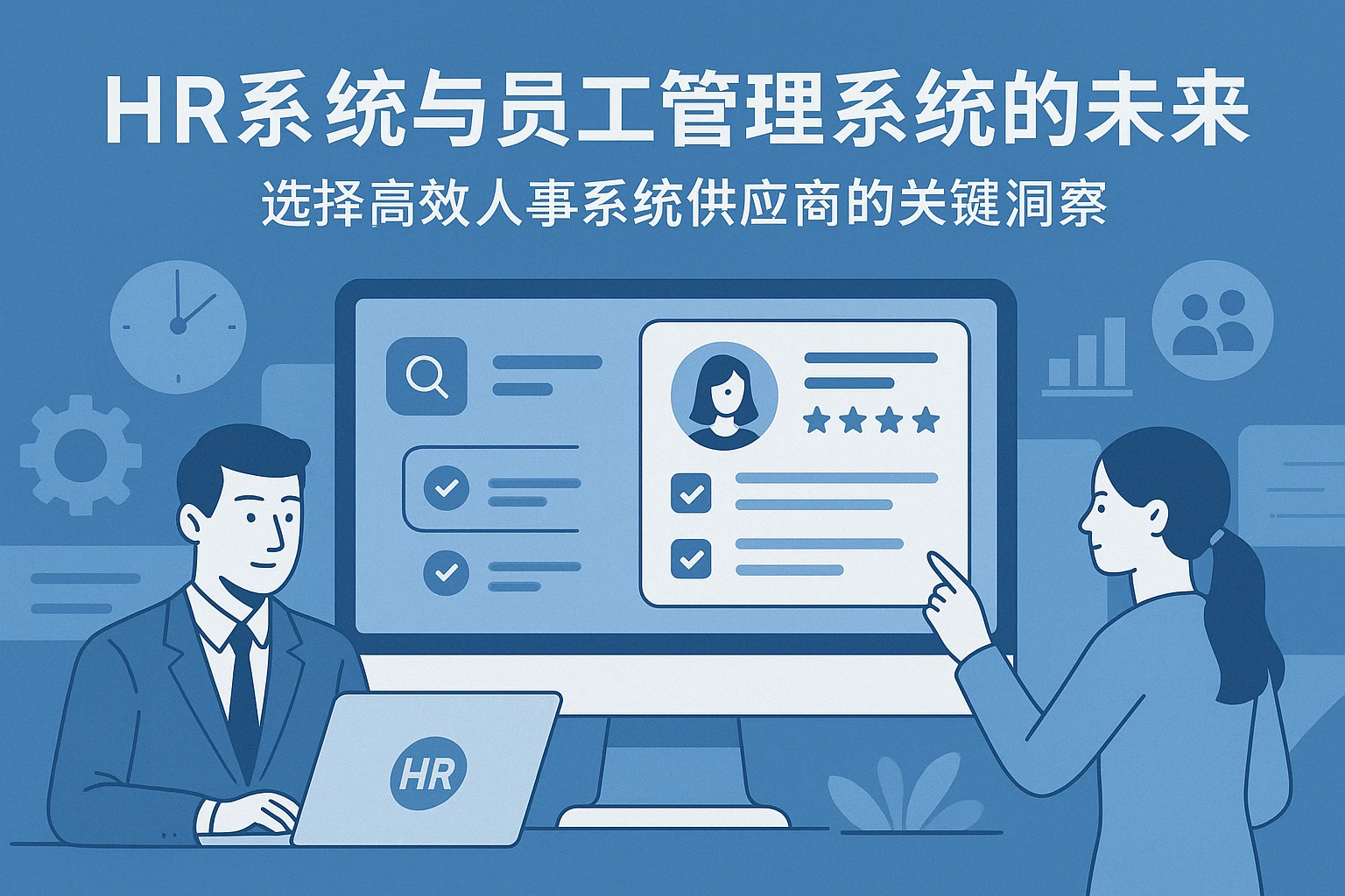 HR系统与员工管理系统的未来：选择高效人事系统供应商的关键洞察