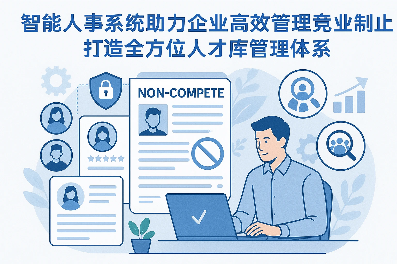 智能人事系统助力企业高效管理竞业禁止流程 —— 打造全方位人才库管理体系