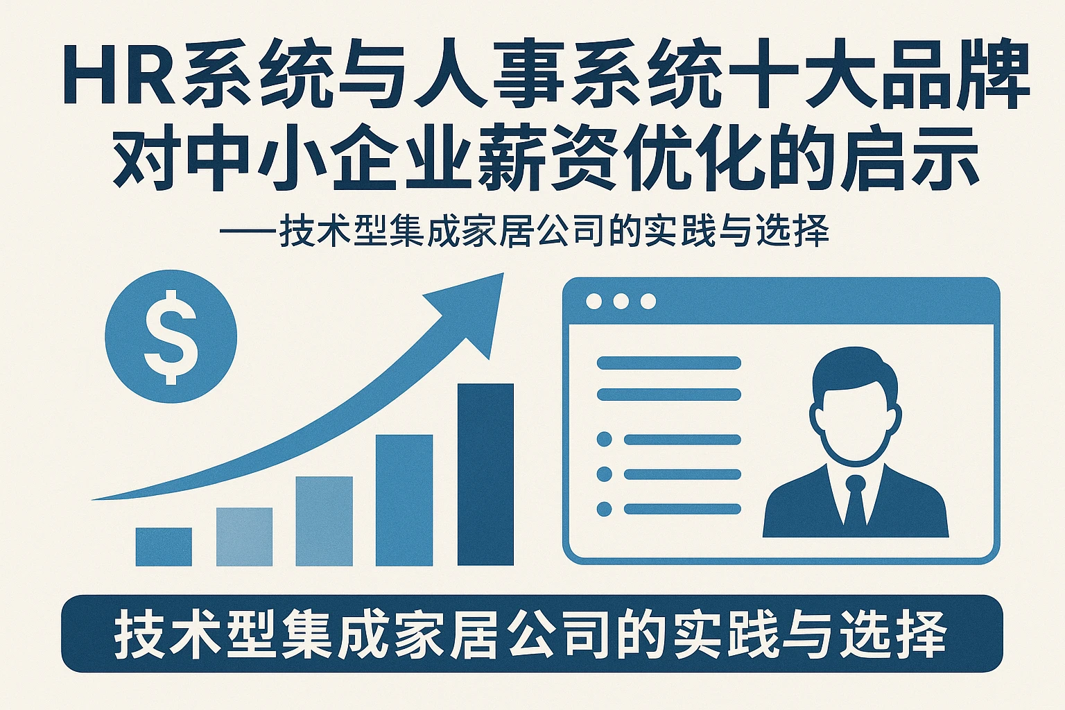 HR系统与人事系统十大品牌对中小企业薪资优化的启示——技术型集成家居公司的实践与选择
