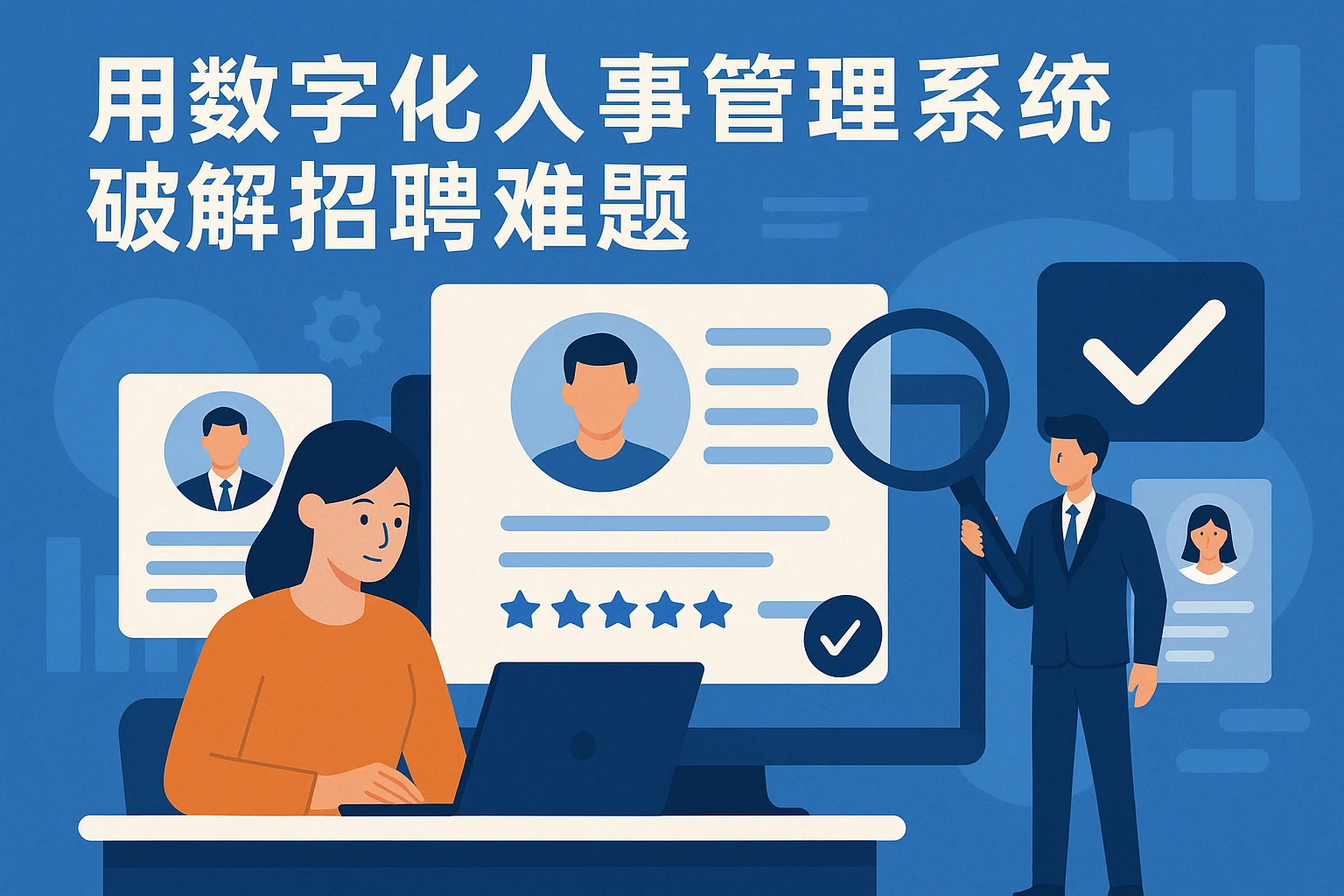 用数字化人事管理系统破解招聘难题