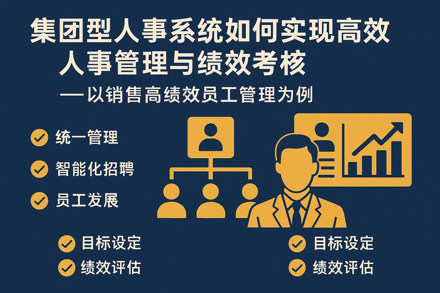 集团型人事系统如何实现高效人事管理与绩效考核——以销售高绩效员工管理为例