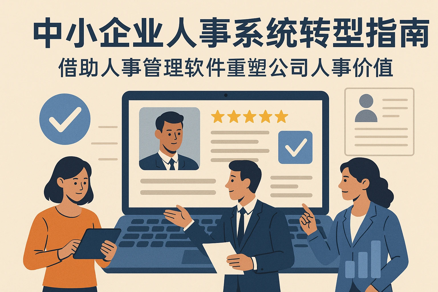 中小企业人事系统转型指南：借助人事管理软件重塑公司人事价值