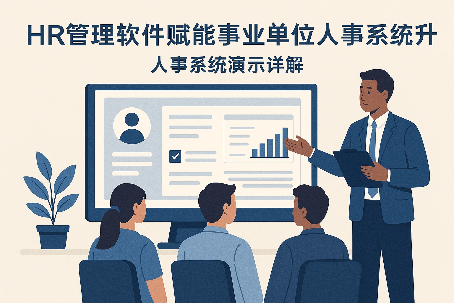 HR管理软件赋能事业单位人事系统升级与人事系统演示详解