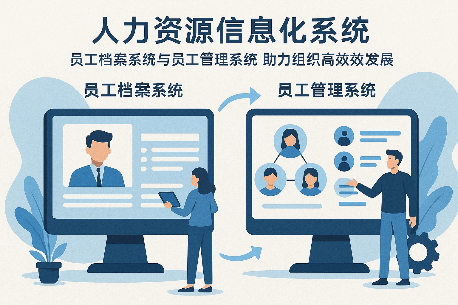 人力资源信息化系统:员工档案系统与员工管理系统助力组织高效发展