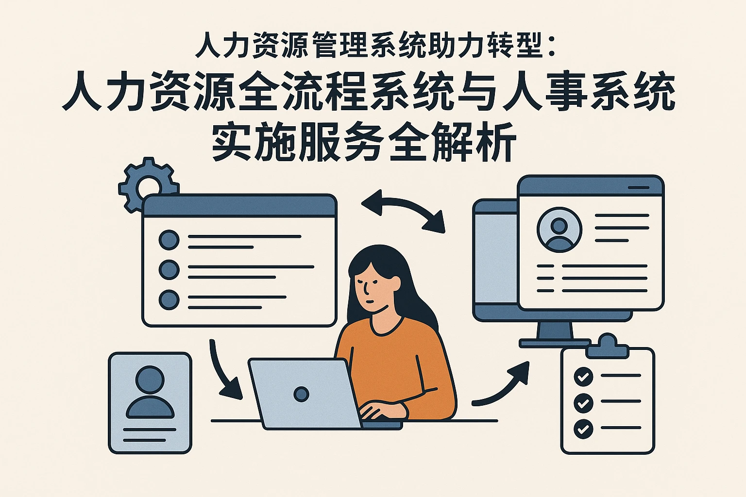 人力资源管理系统助力转型：人力资源全流程系统与人事系统实施服务全解析