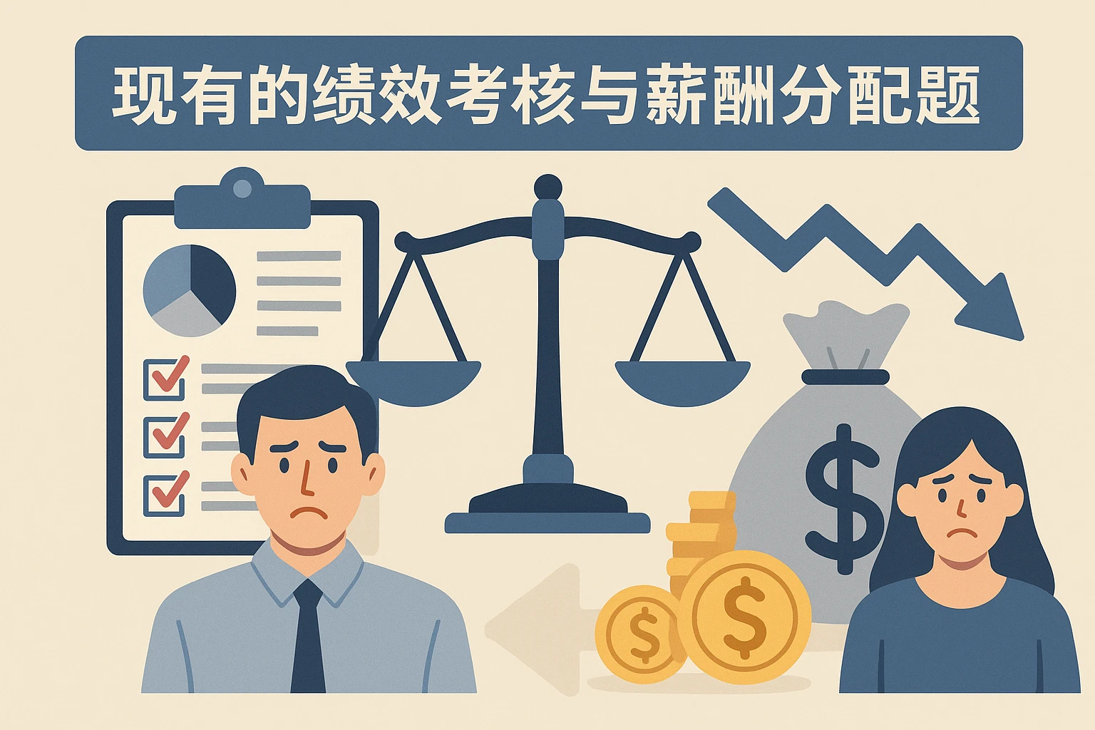 现有的绩效考核与薪酬分配问题