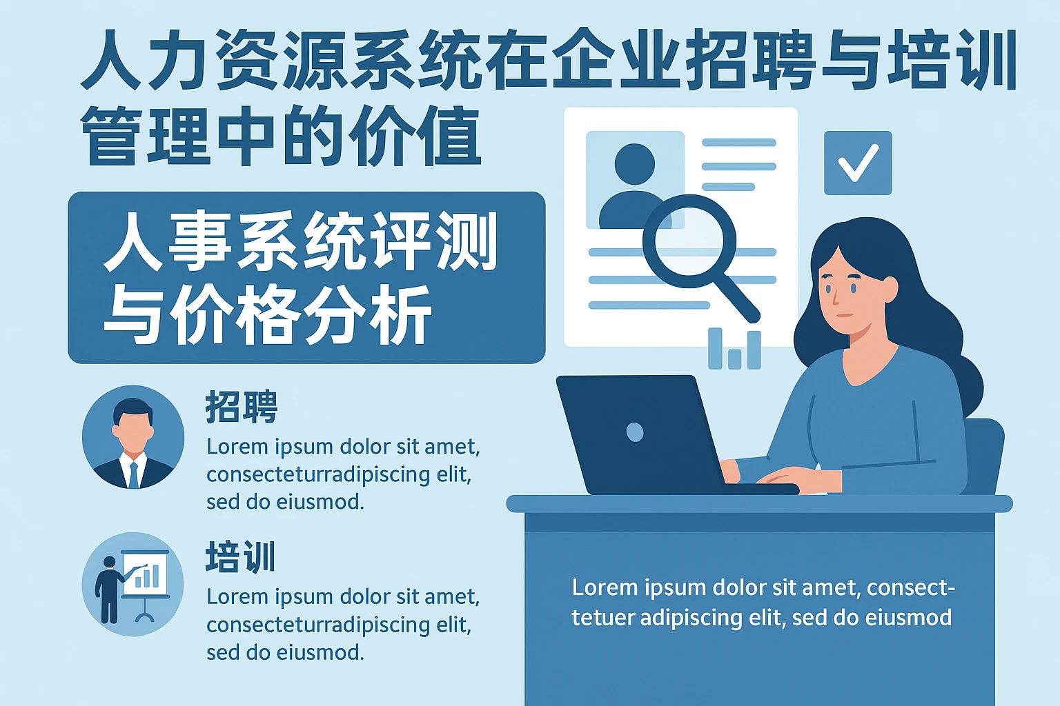 人力资源系统在企业招聘与培训管理中的价值——人事系统评测与价格分析