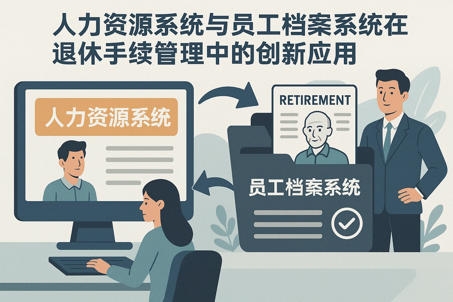 人力资源系统与员工档案系统在退休手续管理中的创新应用