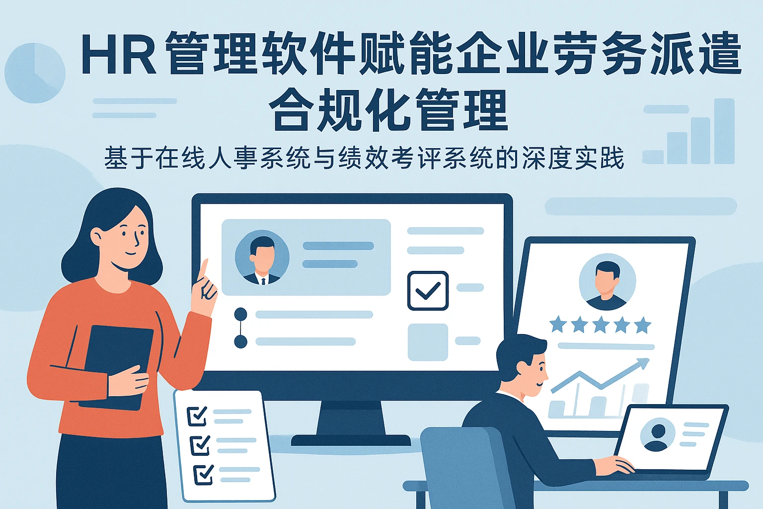 HR管理软件赋能企业劳务派遣合规化管理——基于在线人事系统与绩效考评系统的深度实践