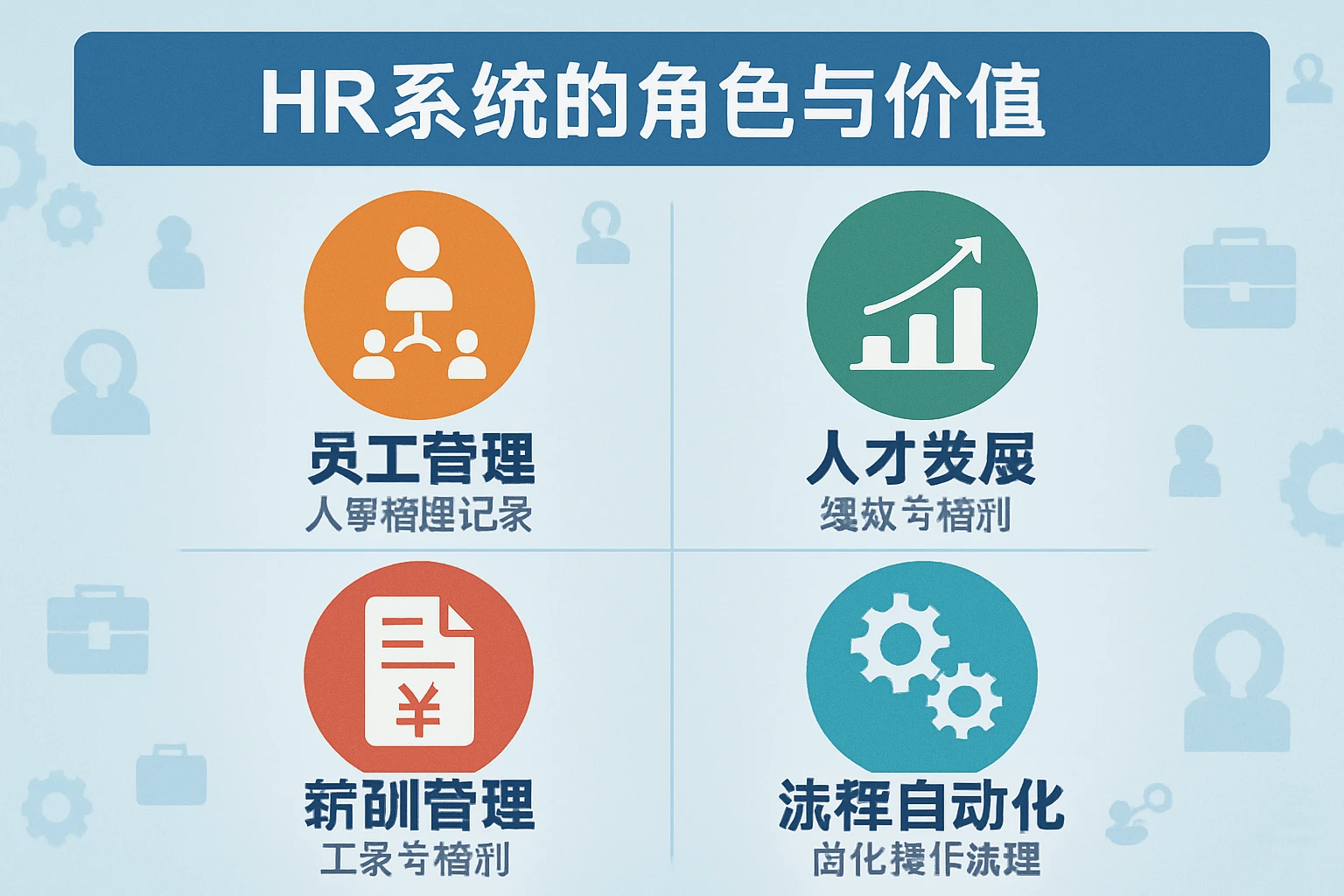 HR系统的角色与价值