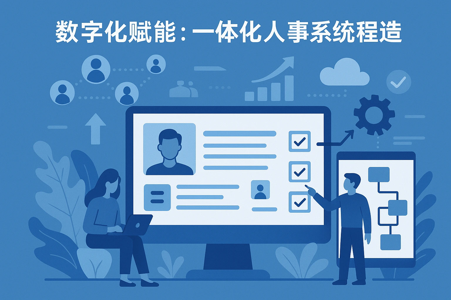 数字化赋能：一体化人事系统的流程再造