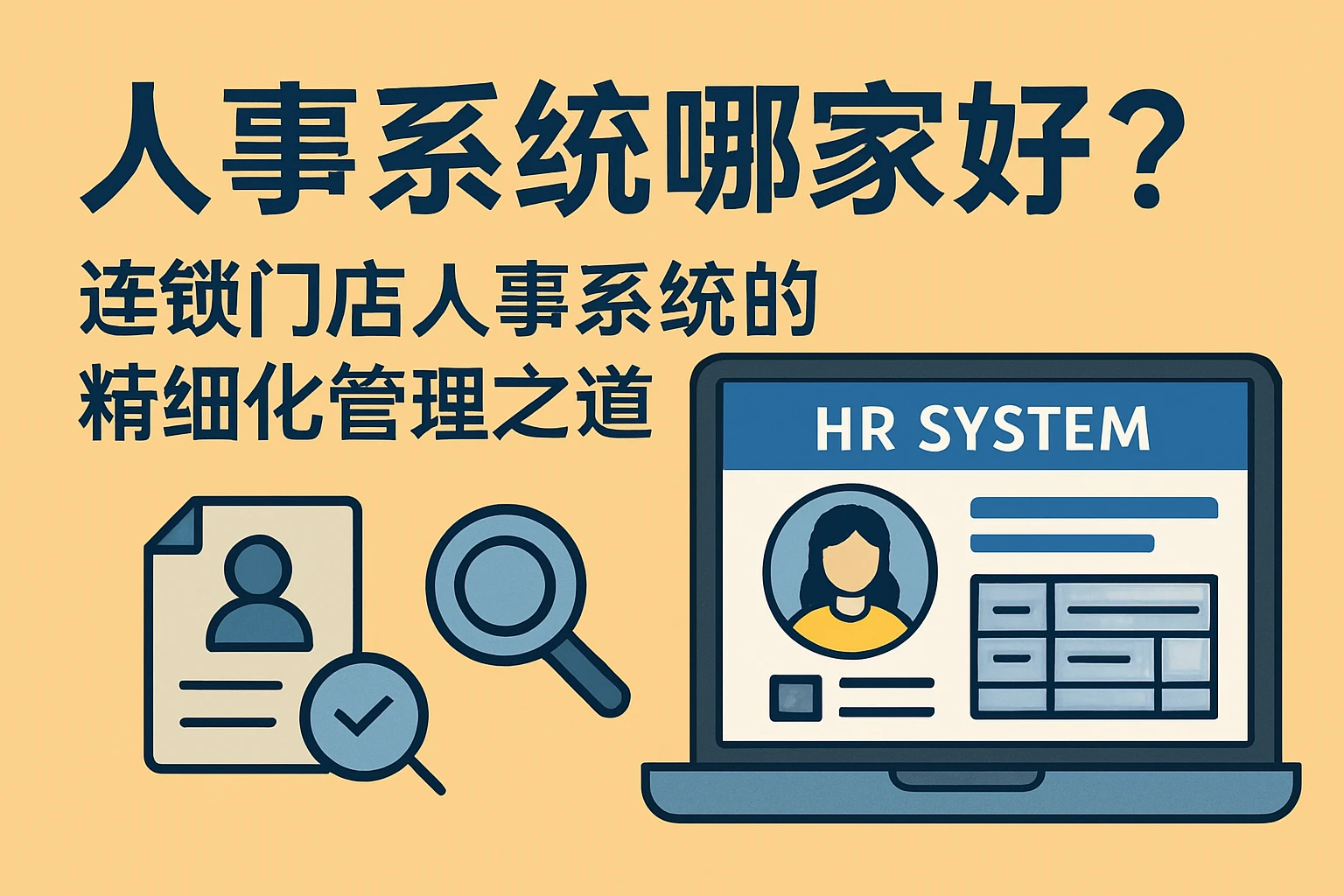 人事系统哪家好？连锁门店人事系统的精细化管理之道