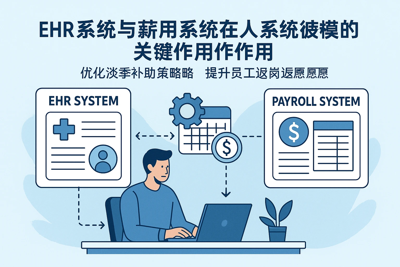 EHR系统与薪酬管理系统在人事系统演示中的关键作用——优化淡季补贴策略，提升员工返岗意愿