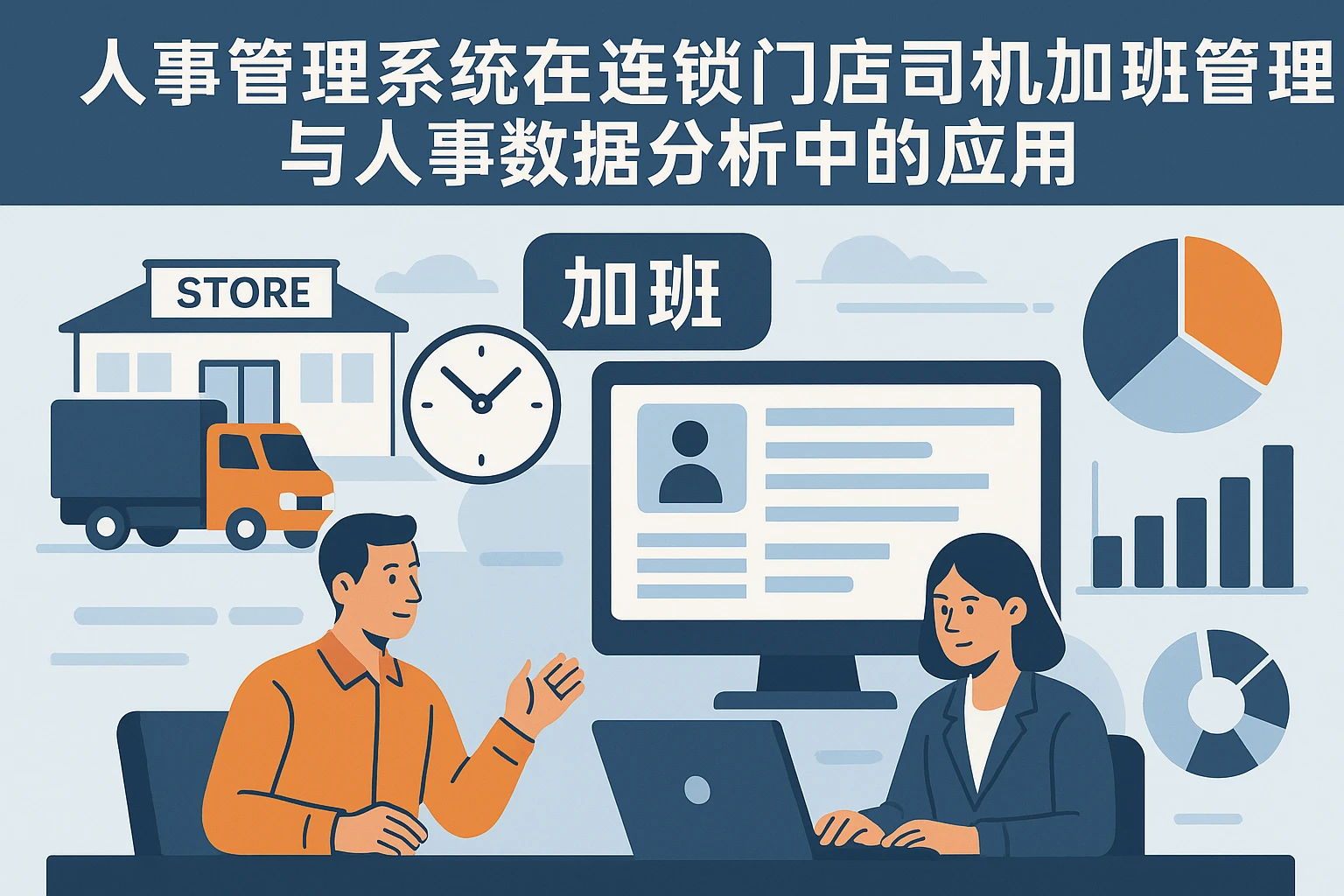 人事管理系统在连锁门店司机加班管理与人事数据分析中的应用