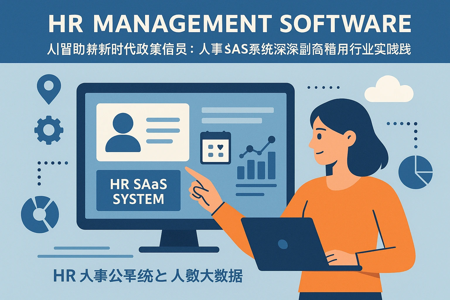 HR管理软件赋能新时期政策信息员：人事SaaS系统与人事大数据系统的深度融合与行业实践