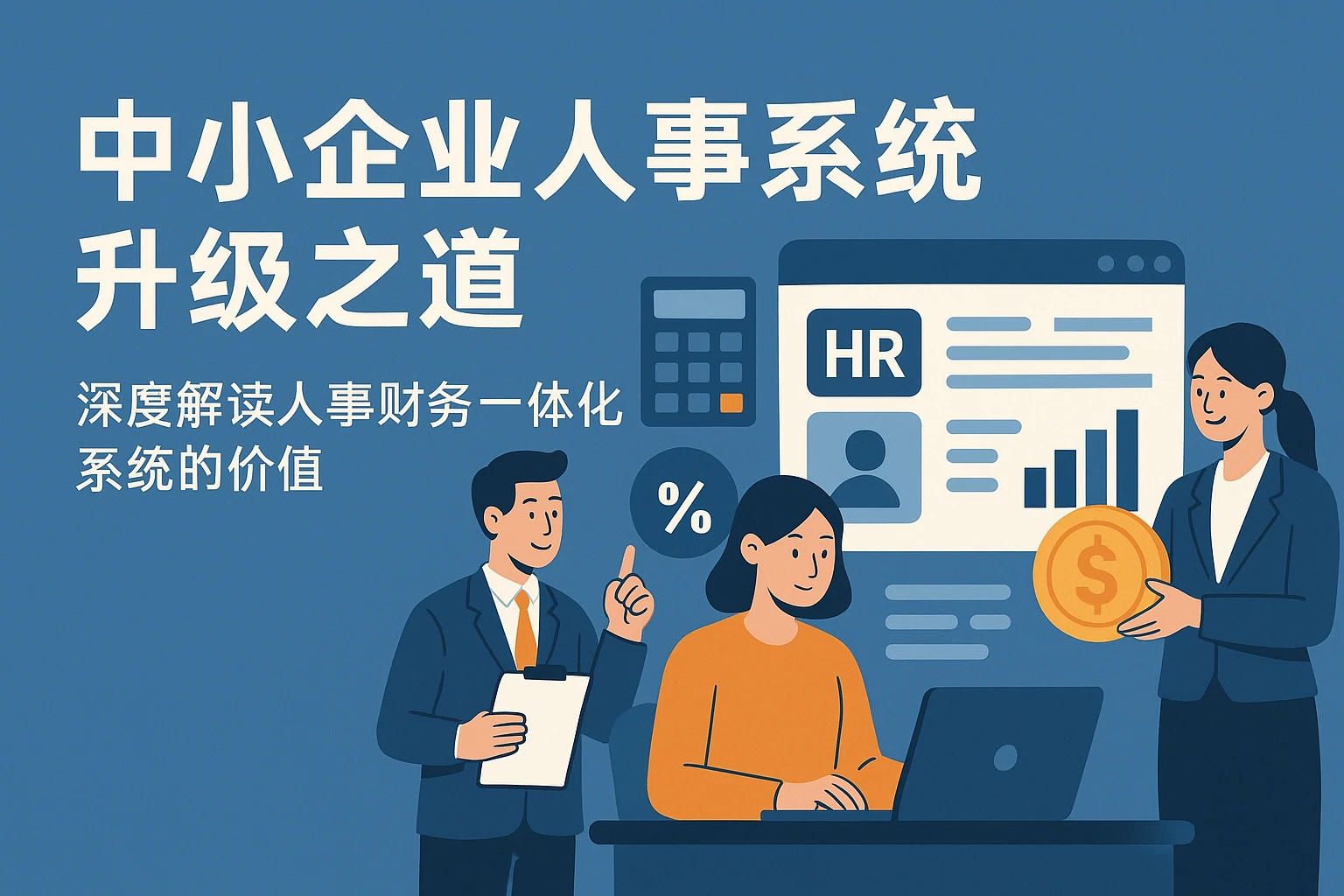中小企业人事系统升级之道：深度解读人事财务一体化系统的价值