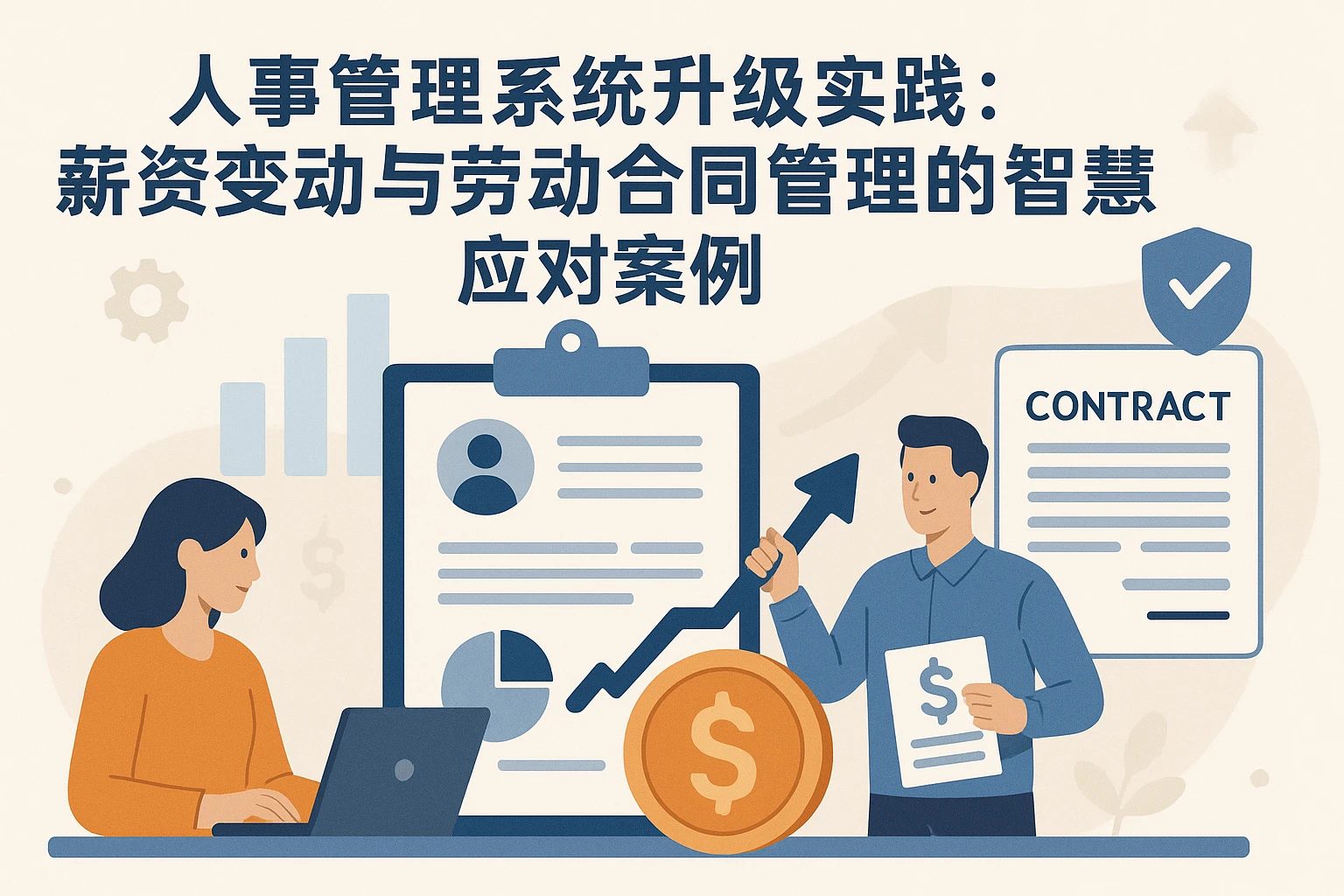 人事管理系统升级实践：薪资变动与劳动合同管理的智慧应对案例