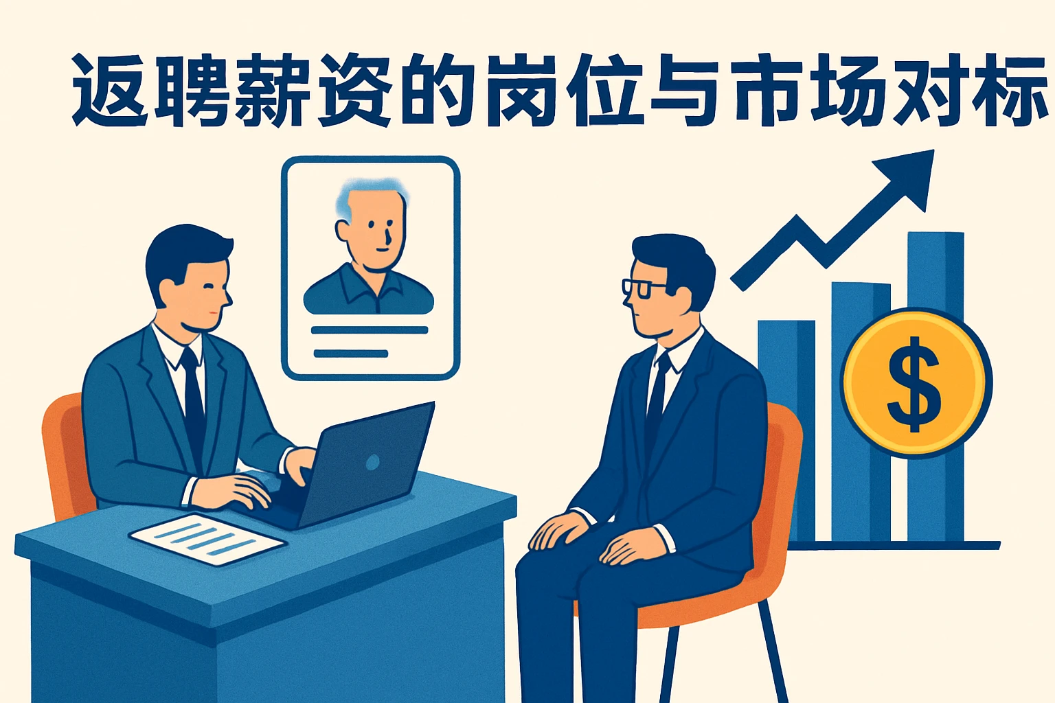 返聘薪资的岗位与市场对标