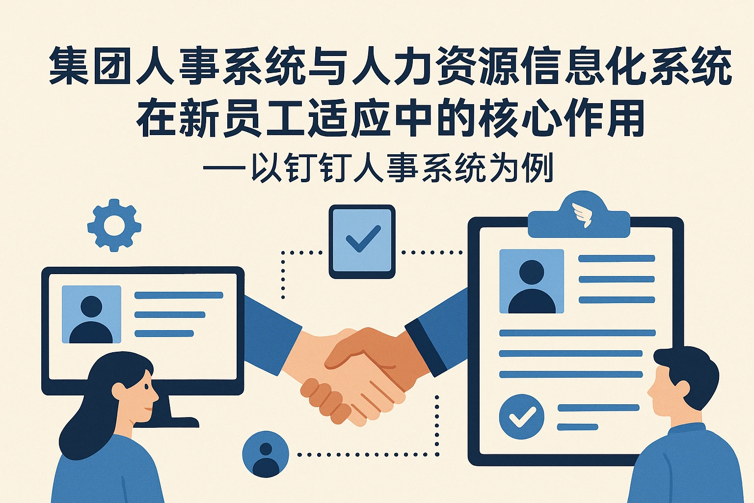 集团人事系统与人力资源信息化系统在新员工适应中的核心作用——以钉钉人事系统为例