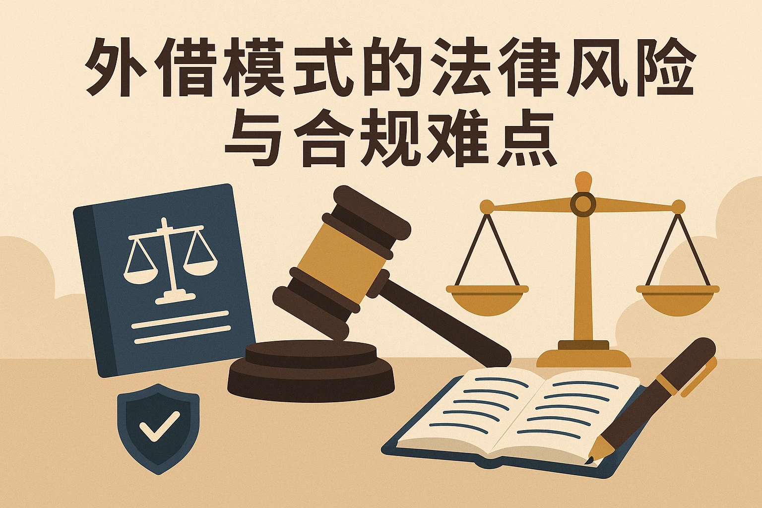 外借模式的法律风险与合规难点