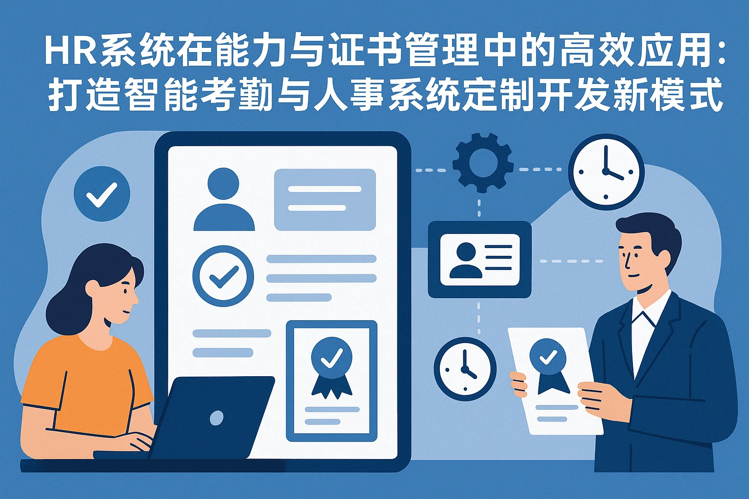 HR系统在能力与证书管理中的高效应用：打造智能考勤与人事系统定制开发新模式