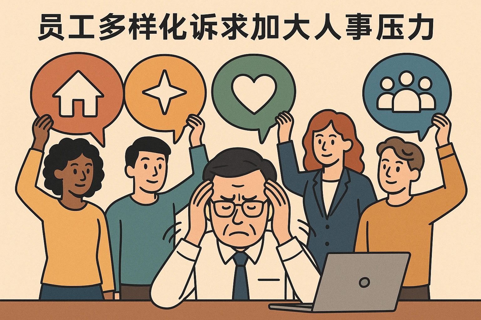 员工多样化诉求加大人事压力