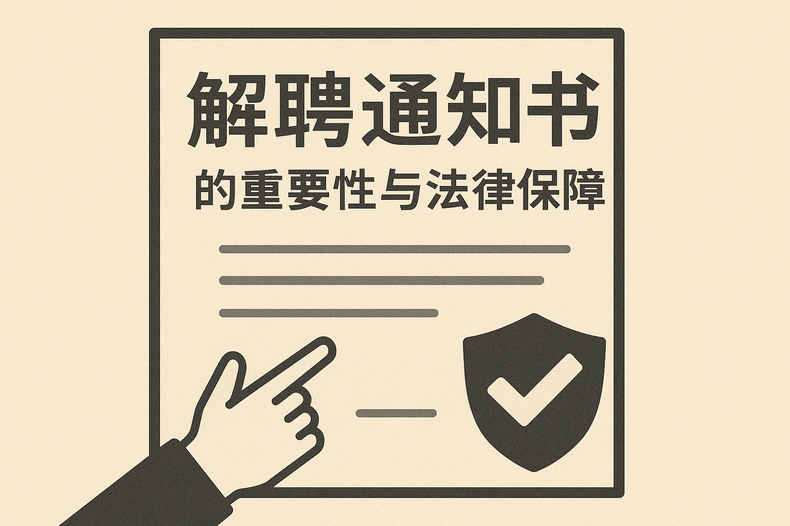 解聘通知书的重要性与法律保障