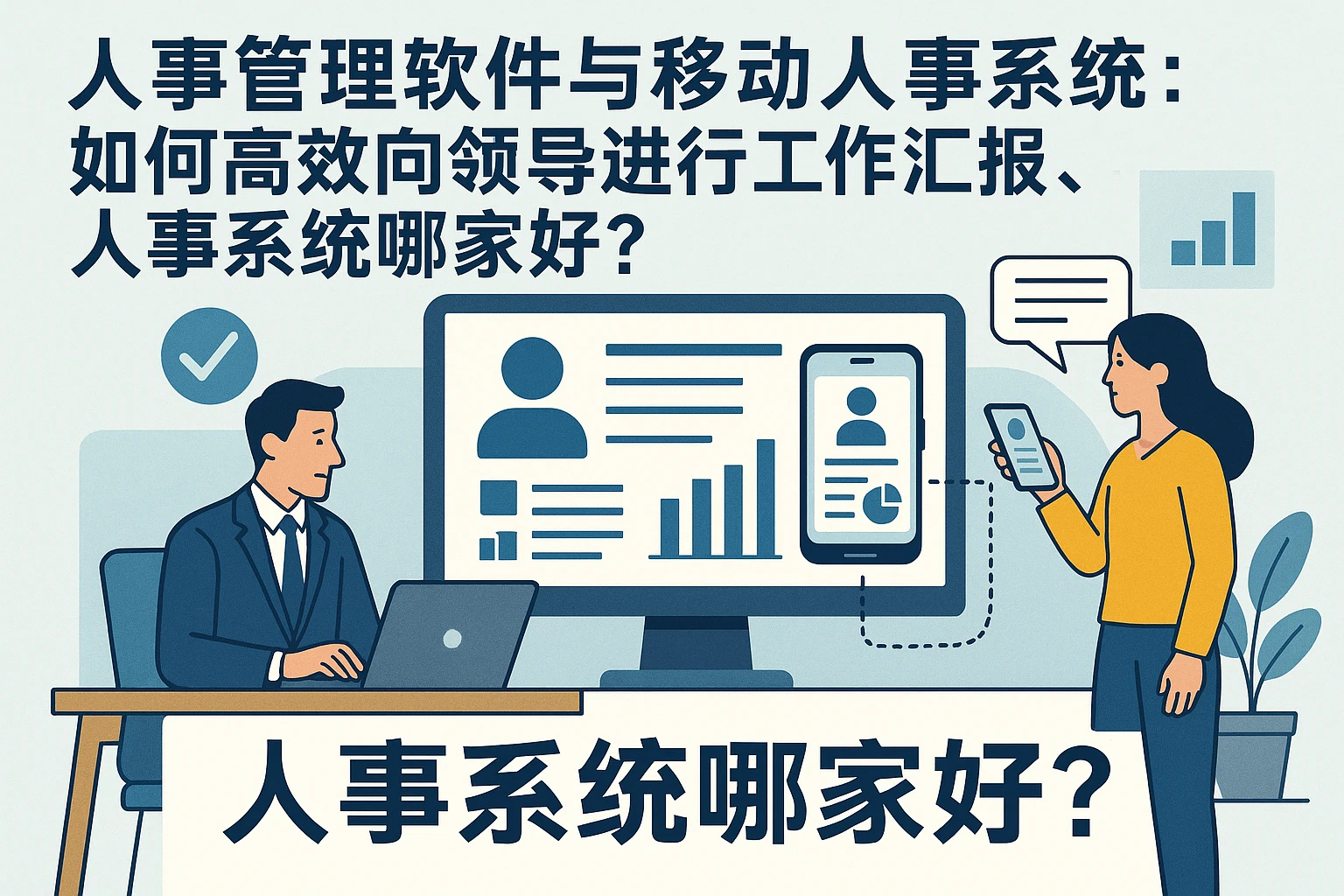 人事管理软件与移动人事系统:如何高效向领导进行工作汇报,人事系统哪家好?