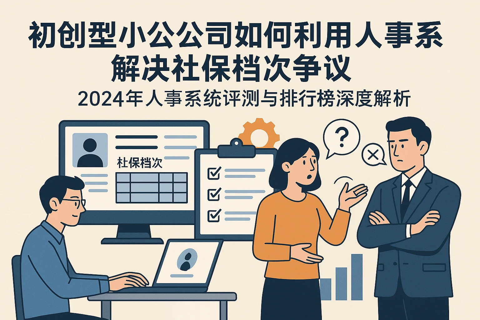 初创型小公司如何利用人事系统解决社保档次争议——2024年人事系统评测与排行榜深度解析