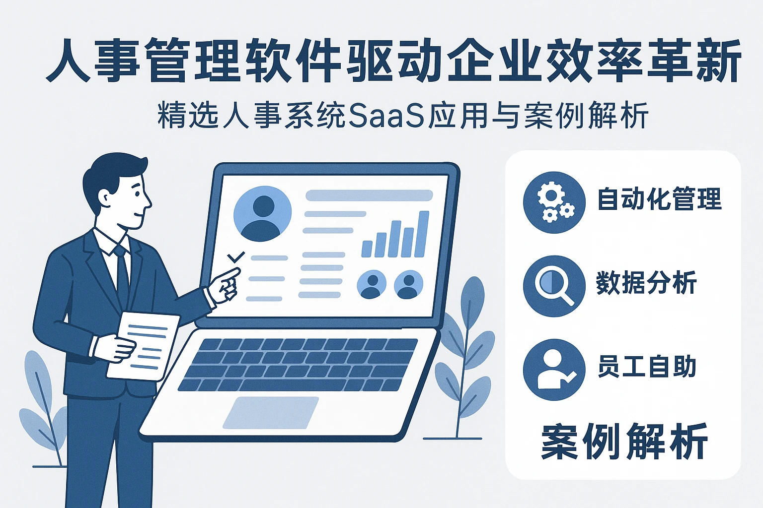 人事管理软件驱动企业效率革新——精选人事系统SaaS应用与案例解析