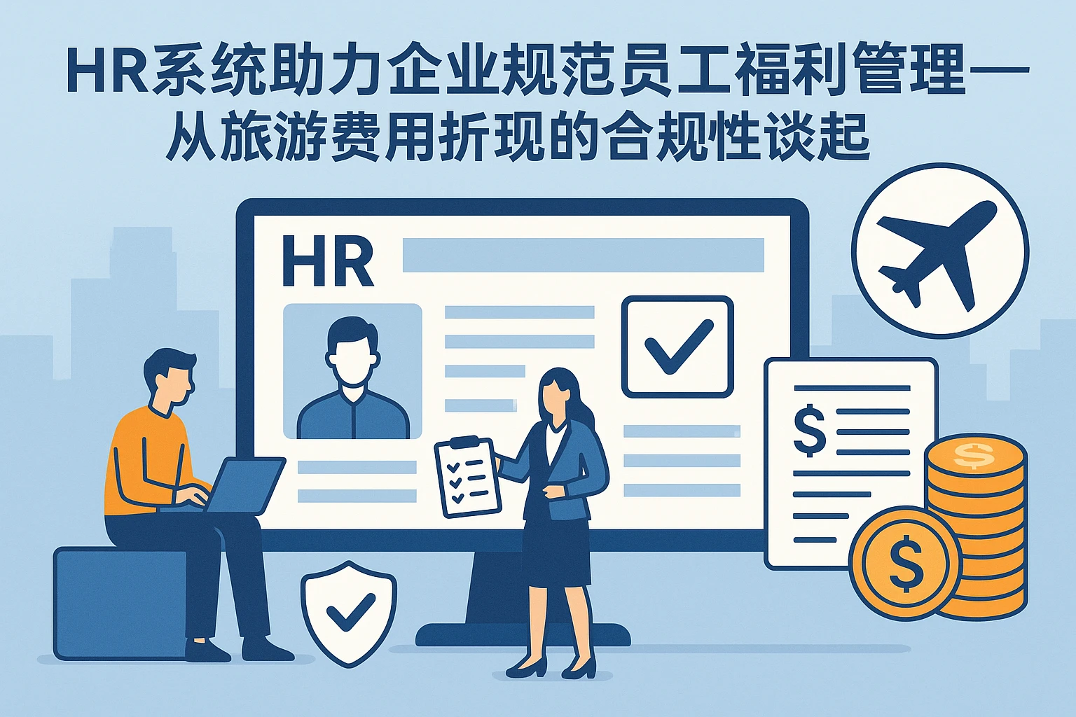 HR系统助力企业规范员工福利管理——从旅游费用折现的合规性谈起