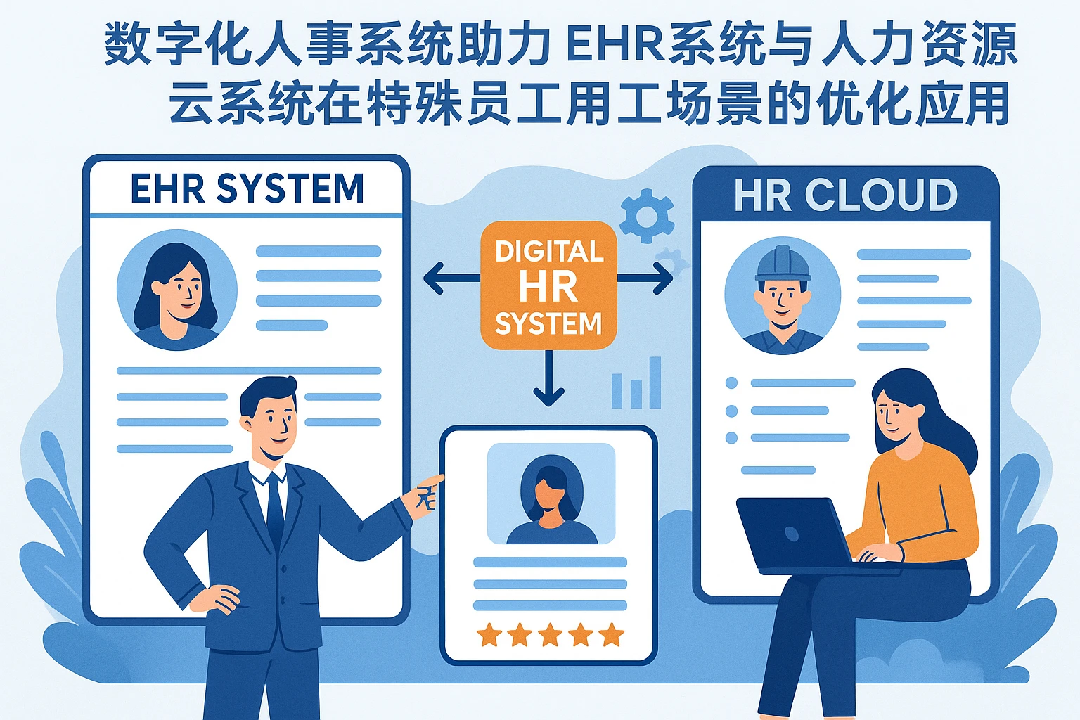 数字化人事系统助力EHR系统与人力资源云系统在特殊员工用工场景的优化应用