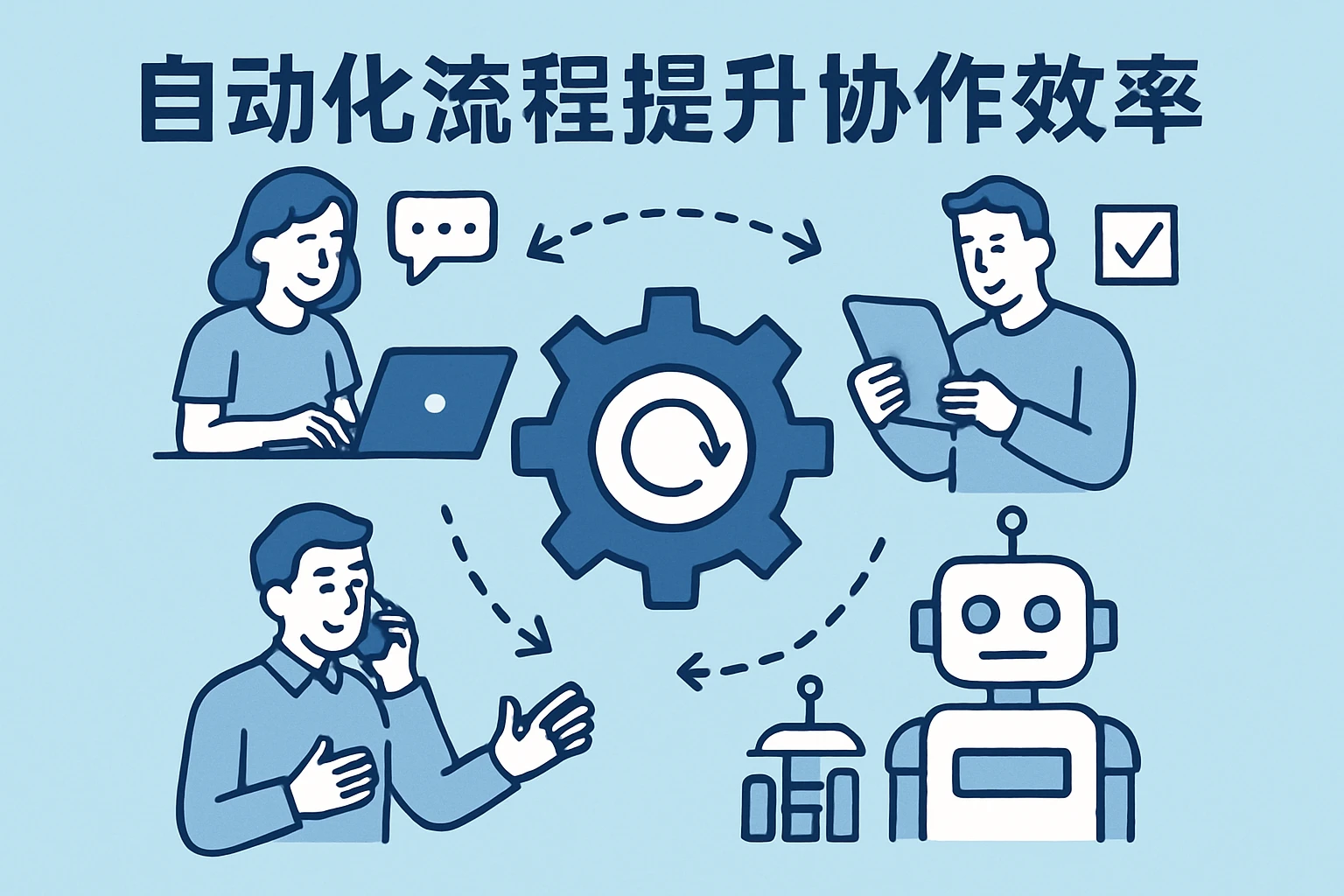 自动化流程提升协作效率