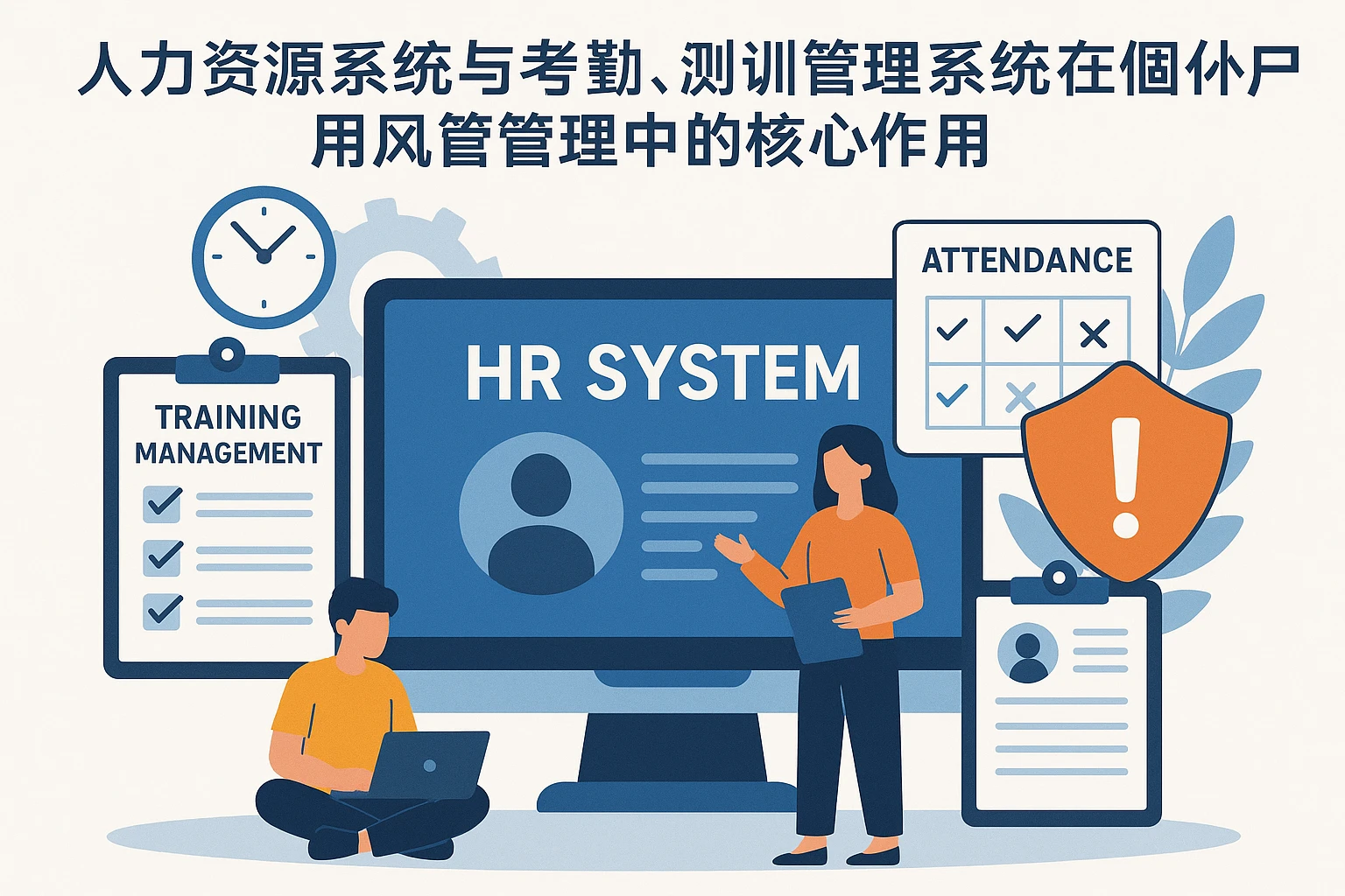 人力资源系统与考勤、培训管理系统在个体户用工风险管理中的核心作用