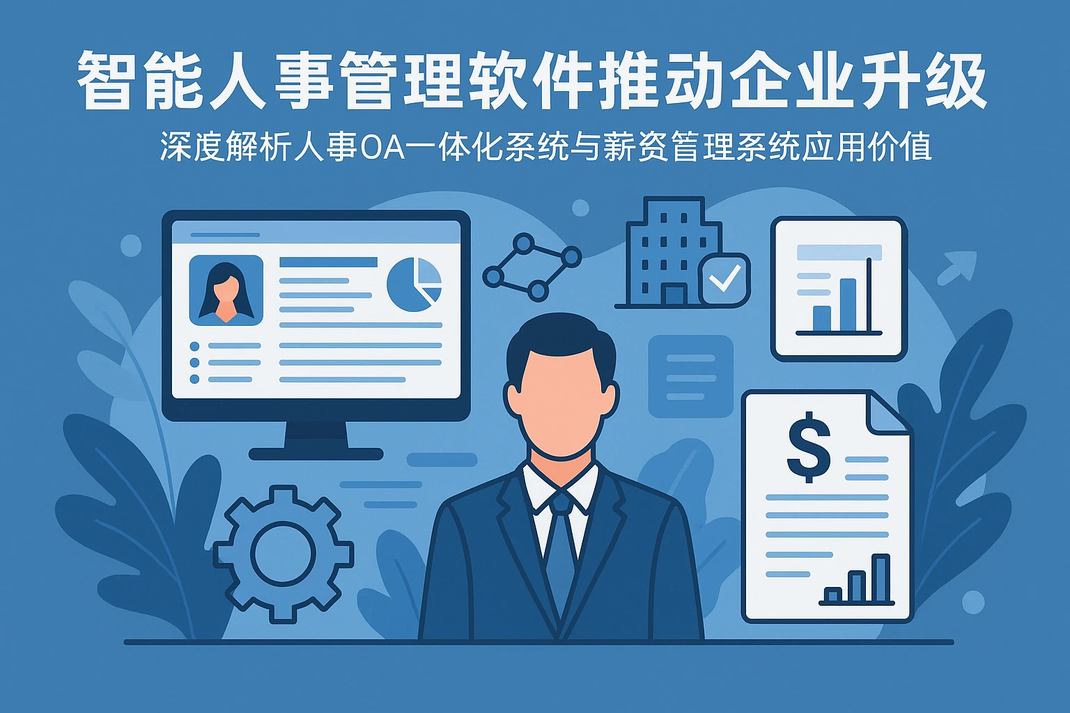 智能人事管理软件推动企业升级：深度解析人事OA一体化系统与薪资管理系统应用价值