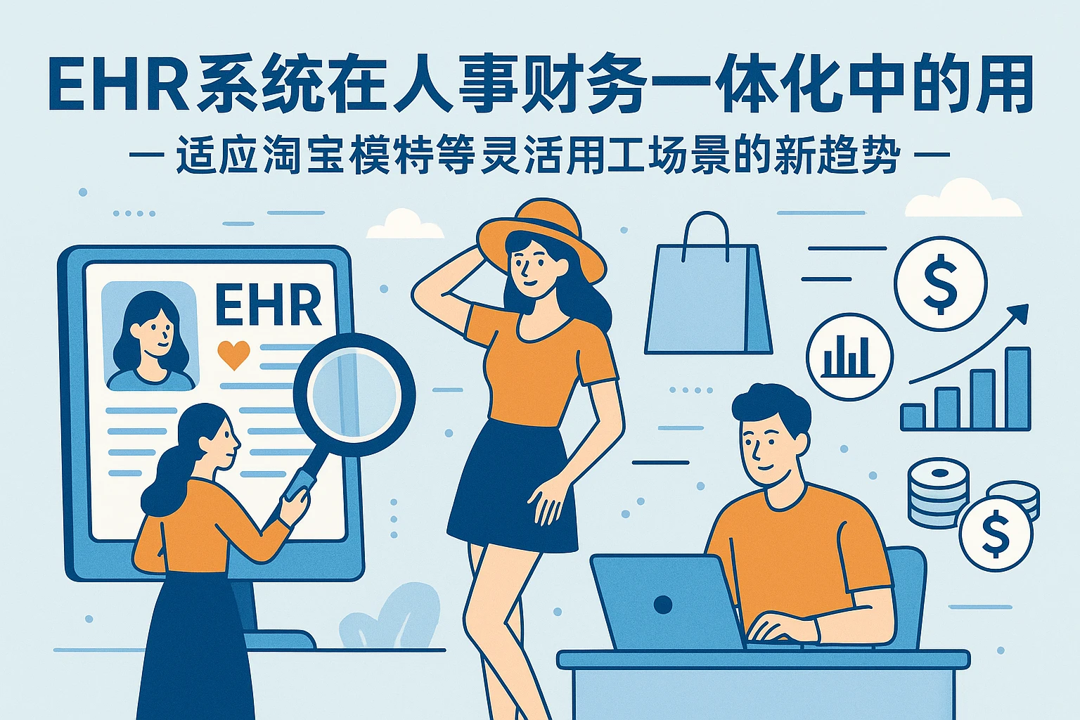 EHR系统在人事财务一体化中的应用——适应淘宝模特等灵活用工场景的新趋势