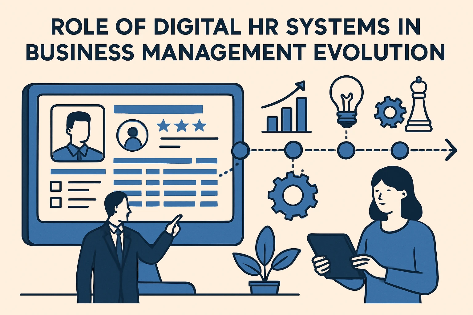 企业管理进化中的数字化人事系统作用