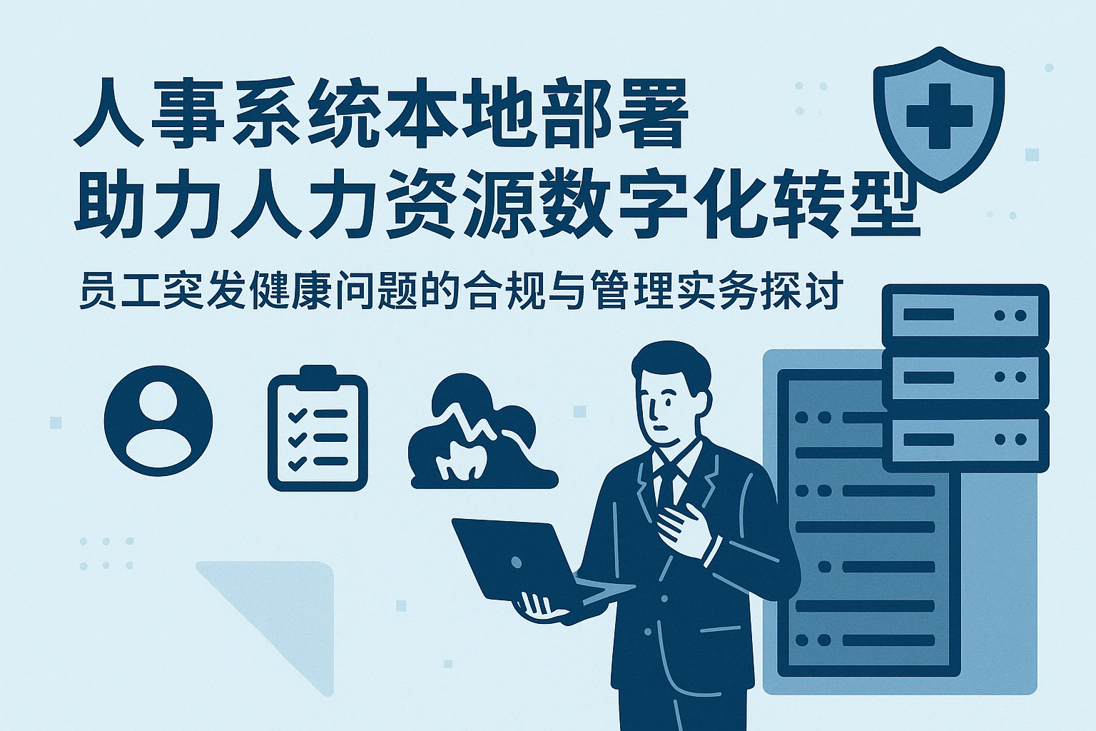 人事系统本地部署助力人力资源数字化转型 —— 员工突发健康问题的合规与管理实务探讨