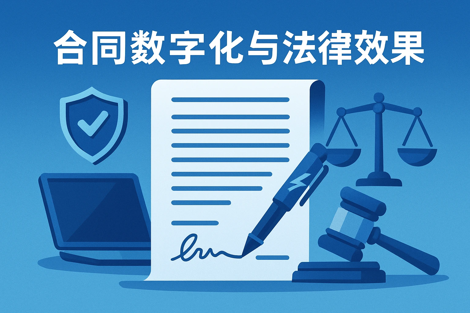 合同数字化与法律效果