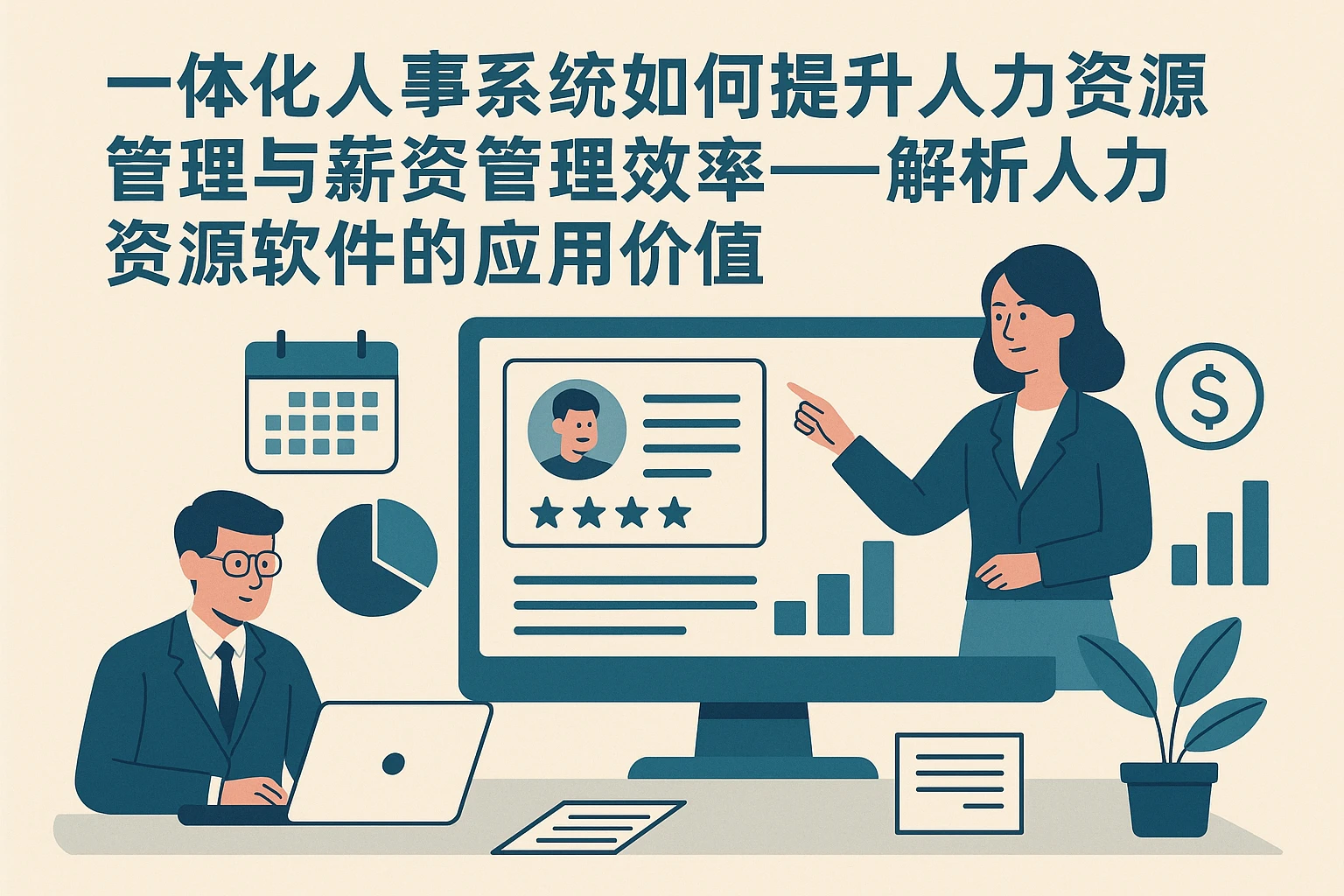 一体化人事系统如何提升人力资源管理与薪资管理效率——解析人力资源软件的应用价值