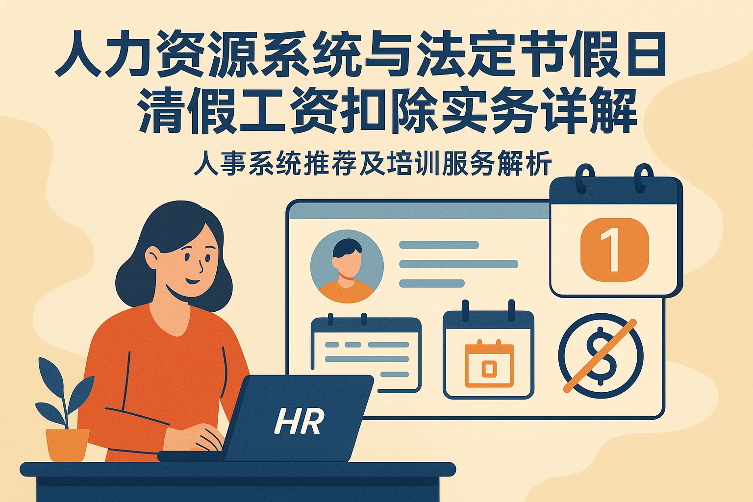 人力资源系统与法定节假日请假工资扣除实务详解——人事系统推荐及培训服务解析