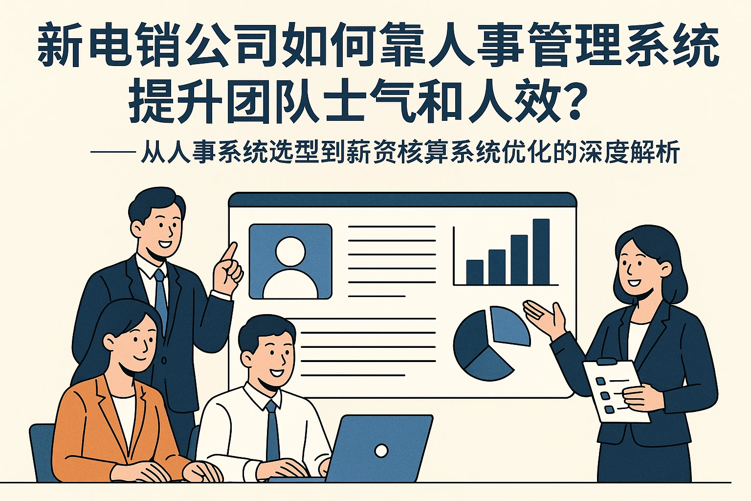 新电销公司如何靠人事管理系统提升团队士气和人效？——从人事系统选型到薪资核算系统优化的深度解析