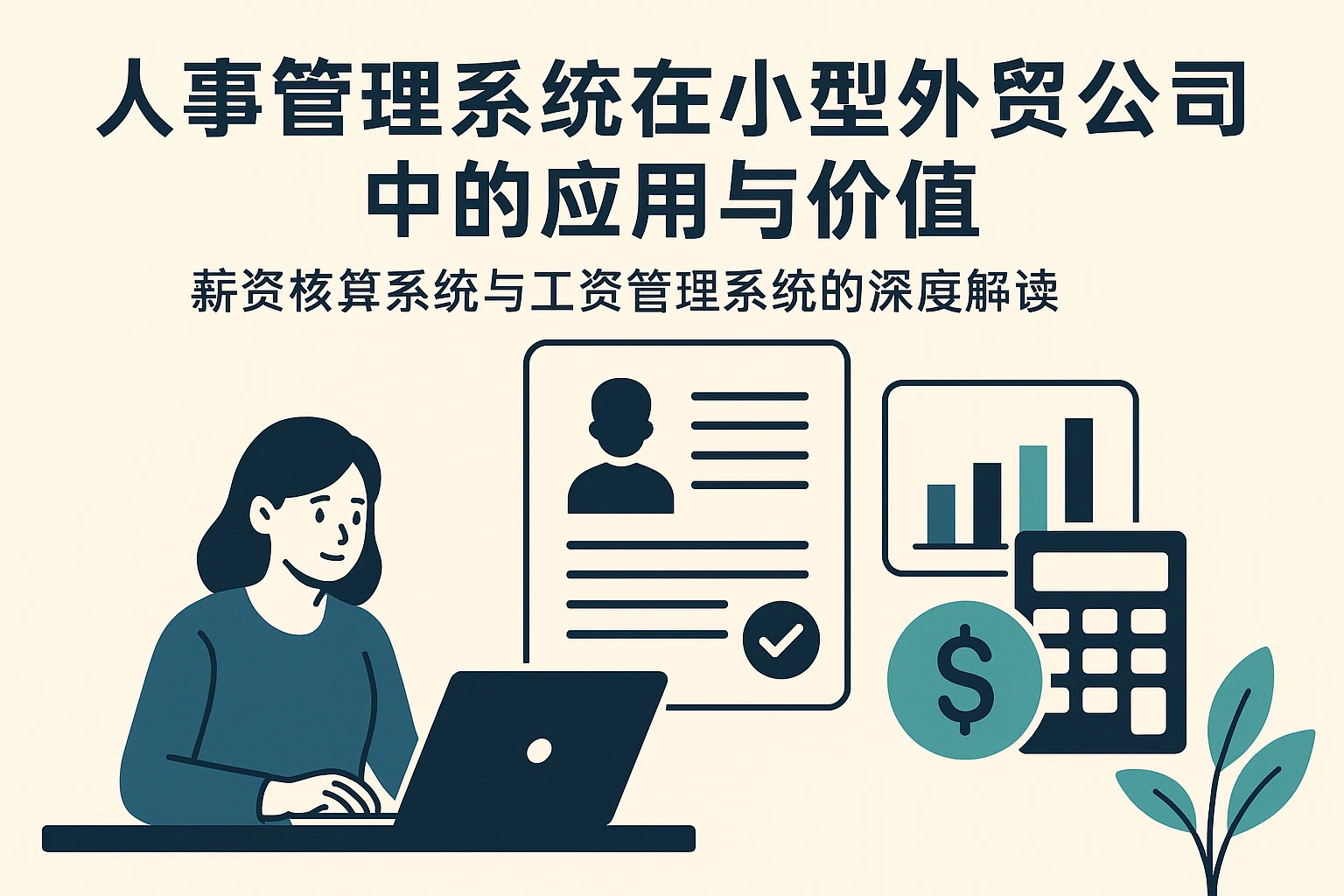 人事管理系统在小型外贸公司中的应用与价值——薪资核算系统与工资管理系统的深度解读