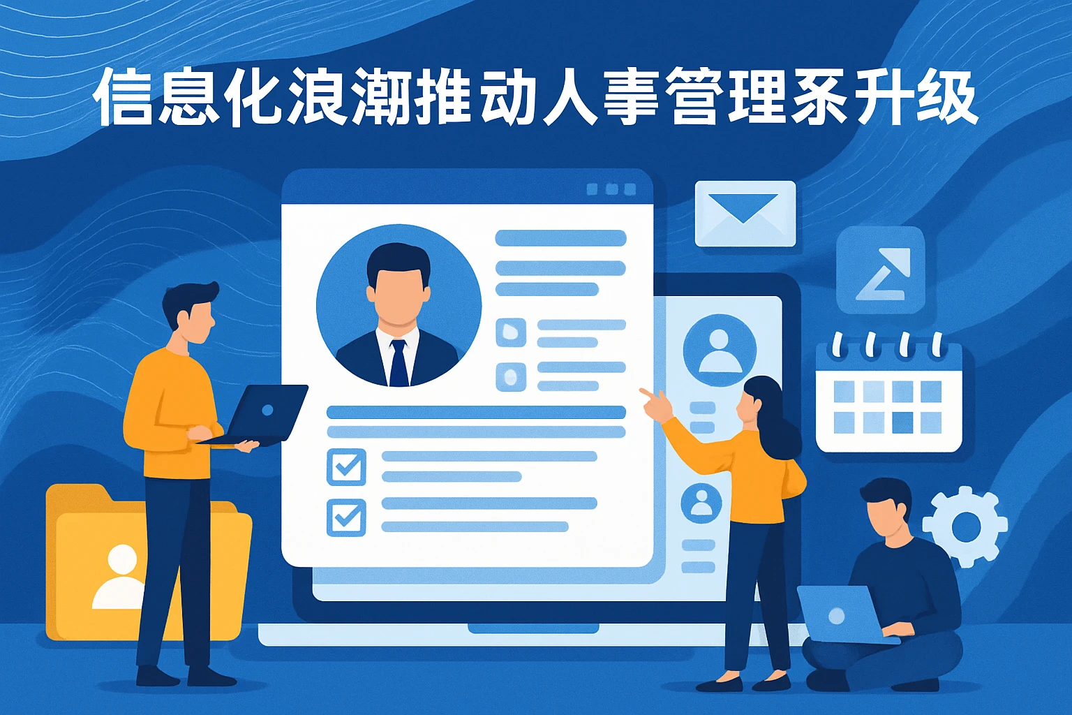 信息化浪潮推动人事管理系统升级