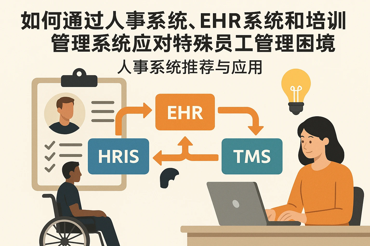 如何通过人事系统、EHR系统和培训管理系统应对特殊员工管理困境：人事系统推荐与应用