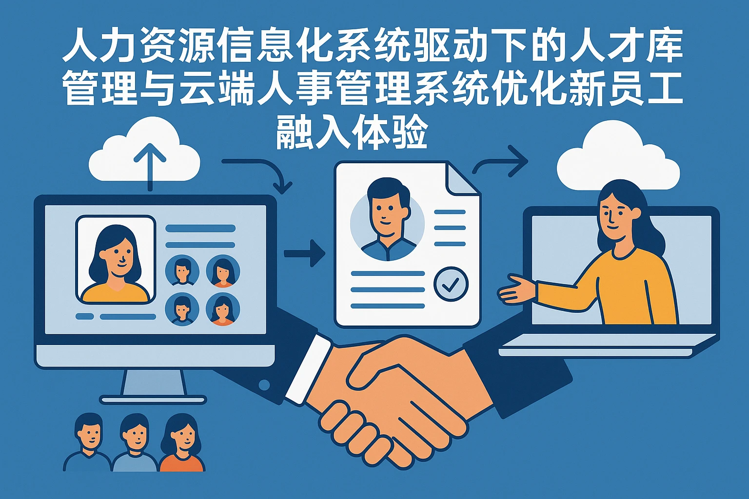 人力资源信息化系统驱动下的人才库管理与云端人事管理系统优化新员工融入体验