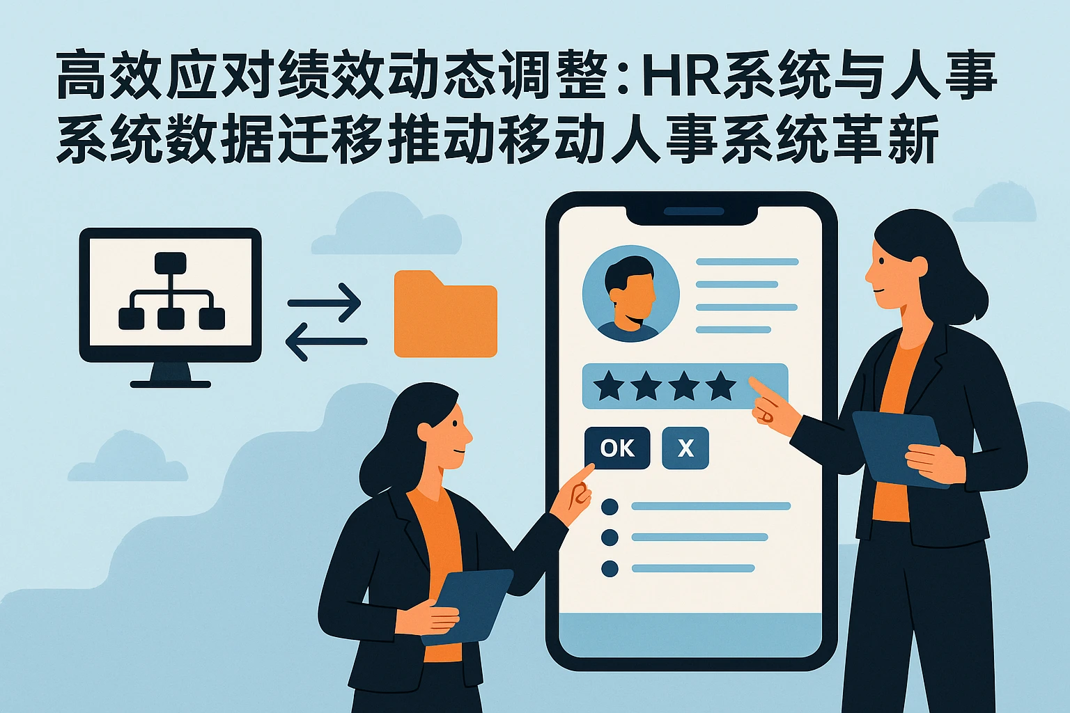 高效应对绩效动态调整：HR系统与人事系统数据迁移推动移动人事系统革新