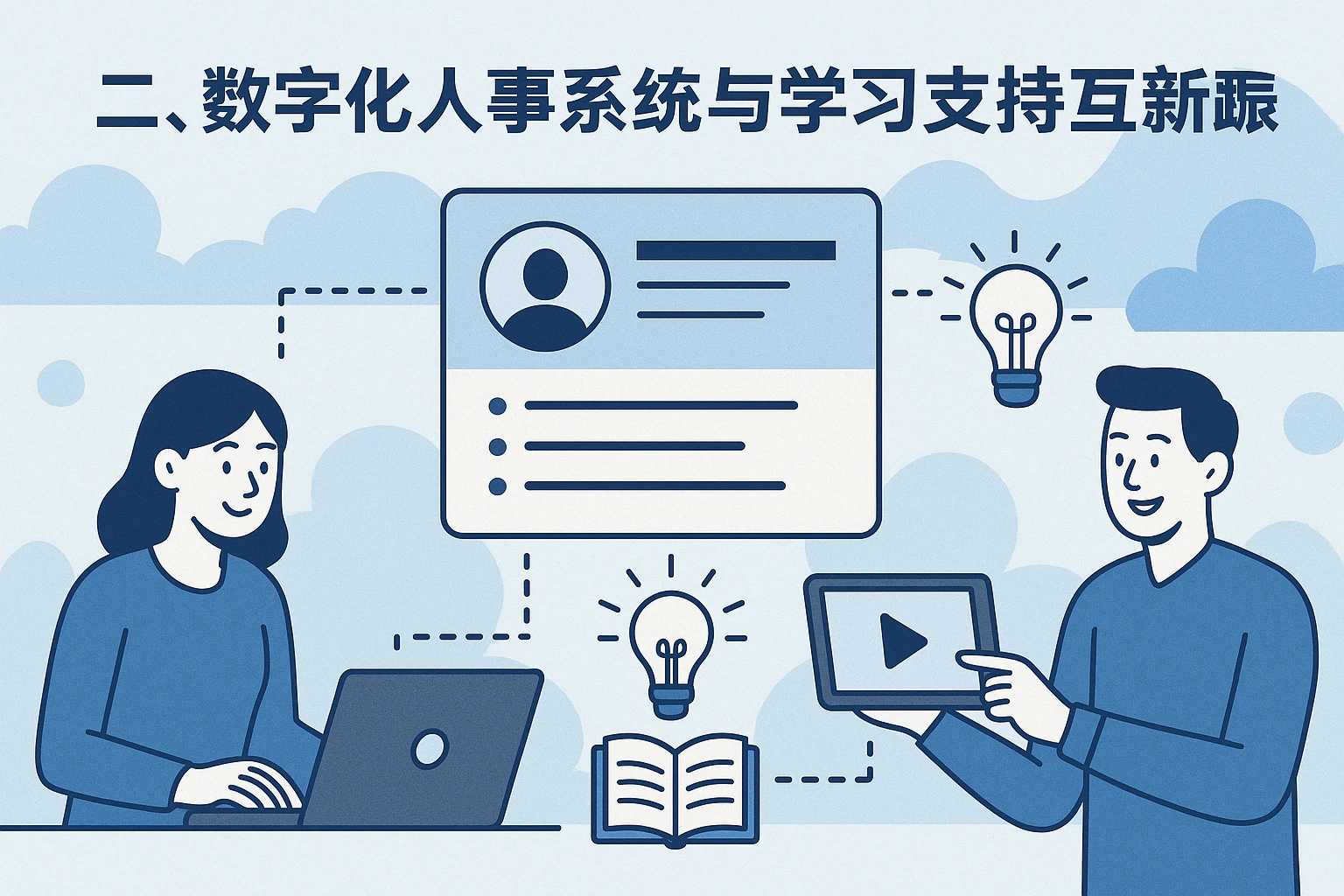 二、数字化人事系统与学习支持互动的新趋势