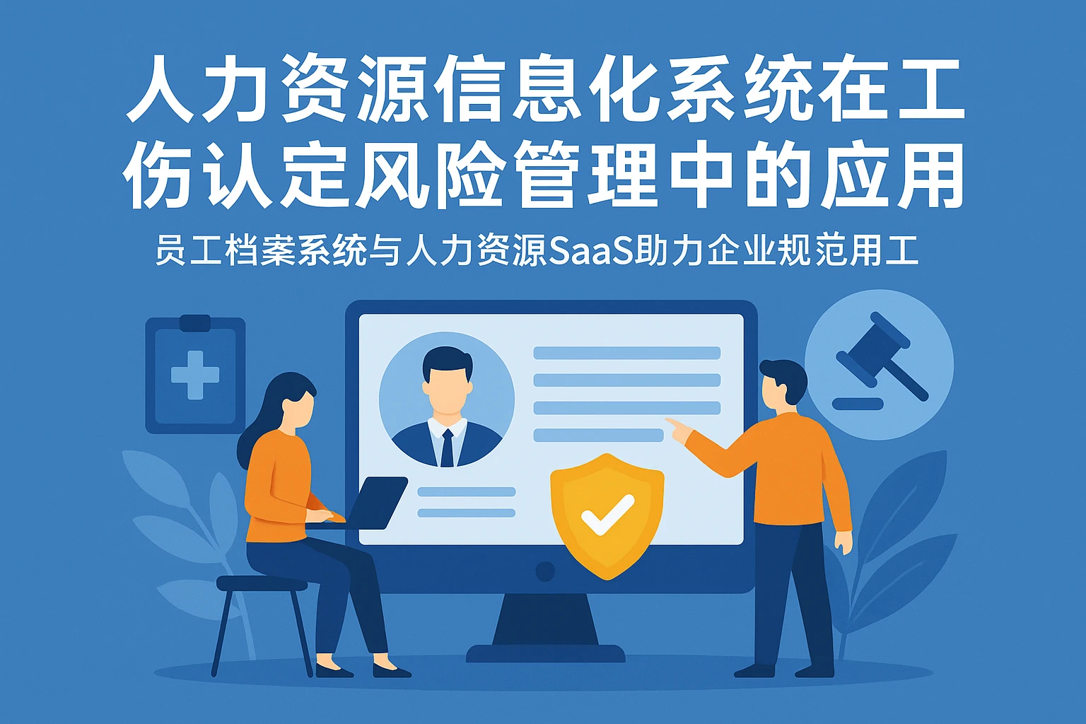 人力资源信息化系统在工伤认定风险管理中的应用 —— 员工档案系统与人力资源SaaS助力企业规范用工